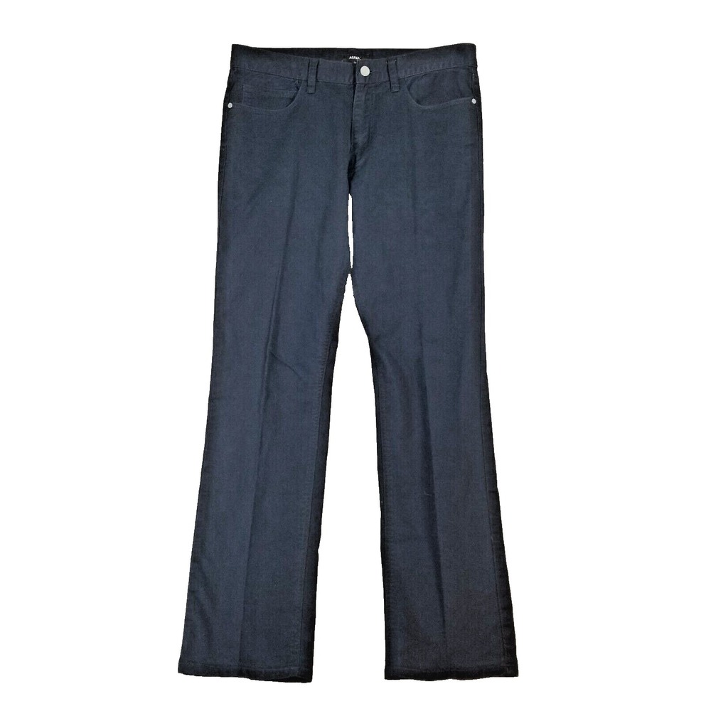 Alfani jeans men's 32x32 slim straight blue stretch denim pants
